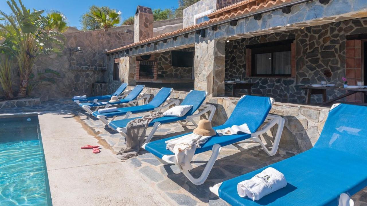 Cabana De Piedra El Borge By Ruralidays Моклинехо Экстерьер фото